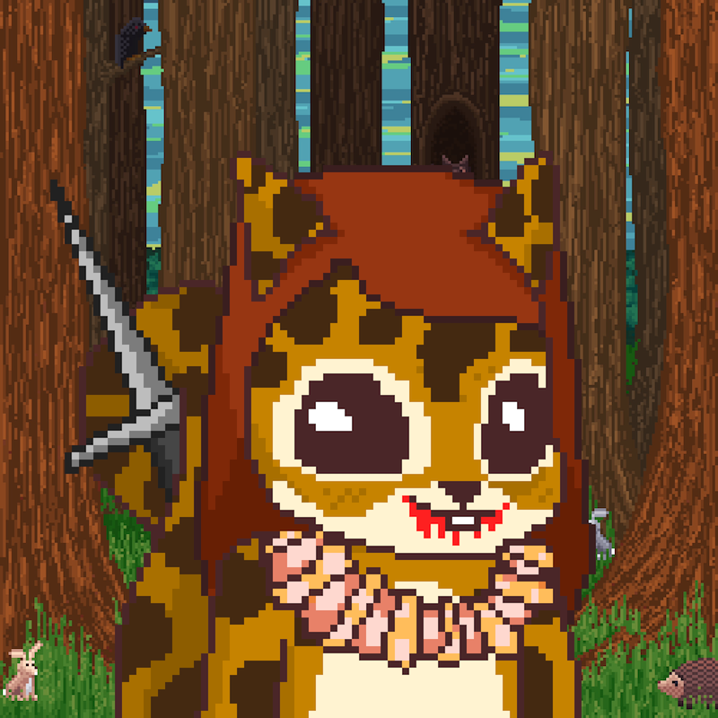 Pixel Squirrels #9800